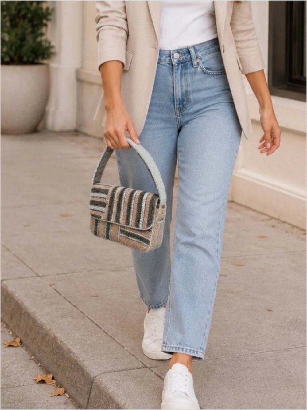 Studio 12 Beaded Shoulder Bag